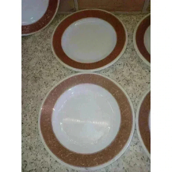 Vintage Pyrex Tableware By Corning Set Of 8 Salad Plates - Picture 3 of 6